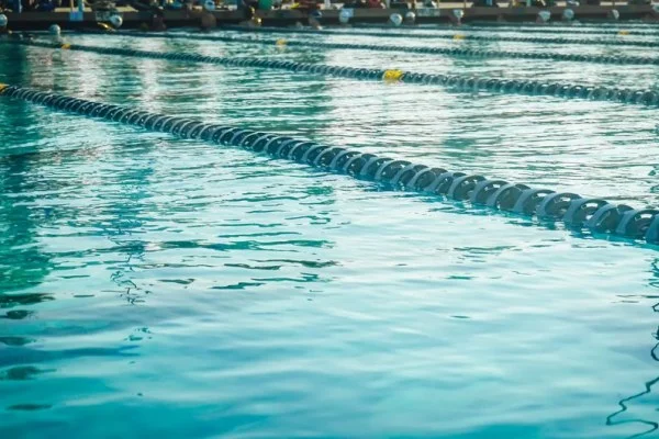 swimming competition pool lanes